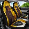 Newfoundland Dog Print Car Seat Covers-Free Shipping