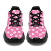 Pink Paw Print Chunky Sneakers