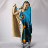 Acanthurus Achilles Fish Print Hooded Blanket-Free Shipping