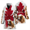 Cavalier King Charles Spaniel Women's Bath Robe-Free Shipping