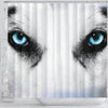 Siberian Husky Face Print Shower Curtains-Free Shipping