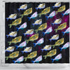 Common Hatchetfish (River Hatchetfish) Print Shower Curtains-Free Shipping