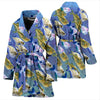 Common HatchtFish Print Women's Bath Robe-Free Shipping