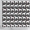 Boreboel Dog Pattern Print Shower Curtains-Free Shipping