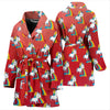 Rainbow Unicorn Patterns Print Women's Bath Robe-Free Shipping