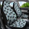 Boston Terrier Dog Pattern Print Car Seat Covers-Free Shipping