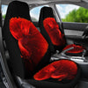 Red Betta Fish Print Car Seat Covers-Free Shipping