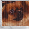Tibetan Spaniel Dog Print Shower Curtain-Free Shipping
