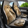 Afghan Hound Dog Print Car Seat Covers- Free Shipping