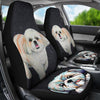 Cute Shih Tzu Dog Print Car Seat Covers- Free Shipping