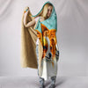 Papillon Dog Art Print Hooded Blanket-Free Shipping