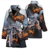 Dobermann Print Women's Bath Robe-Free Shipping