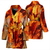 Abyssinian Cat Print Women's Bath Robe-Free Shipping