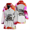 Cute Guinea Pig Print Women's Bath Robe-Free Shipping