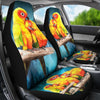 Sun Conure (The Sun Parakeet) Parrot Print Car Seat Covers-Free Shipping