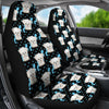 Maltese Dog Pattern Print Car Seat Covers-Free Shipping