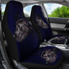 Black Great Dane Dog Art Print Car Seat Covers-Free Shipping