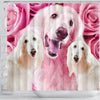 Afghan Hound Print Shower Curtains- Free Shipping