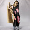 Pink Paws Print Hooded Blanket-Free Shipping