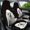 Cute Poodle Dog Print Car Seat Covers-Free Shipping