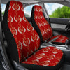 Fish Patterns On Red Print Car Seat Covers-Free Shipping