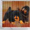 Tibetan Mastiff Print Shower Curtain-Free Shipping