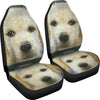 Golden Retriever Puppy Art Print Car Seat Covers-Free Shipping