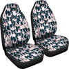 Border Collie In Lots Print Car Seat Covers-Free Shipping