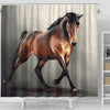 Tennessee Walking Horse Print Shower Curtain-Free Shipping