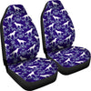 German Shepherd Dog Floral Print Car Seat Covers-Free Shipping