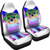 Colorful Chihuahua Dog Print Car Seat Covers-Free Shipping