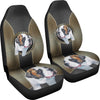 Cute Saint Bernard Dog Print Car Seat Covers- Free Shipping