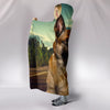 Malinois Dog Print Hooded Blanket-Free Shipping