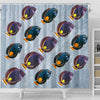 Acanthurus Achilles Fish Print Shower Curtains-Free Shipping