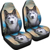 Siberian Husky Print Car Seat Covers- Free Shipping