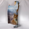 Icelandic Sheepdog Print Hooded Blanket-Free Shippipng