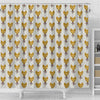 Shiba Inu Dog Pattern Print Shower Curtains-Free Shipping