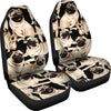 Pug Dog Pattern Print Car Seat Covers- Free Shipping