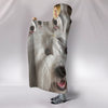 Cute Old English Sheepdog Print Hooded Blanket-Free Shipping