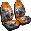 Caucasian Shepherd Dog Print Car Seat Covers-Free Shipping