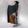 Cavalier King Charles Spaniel Dog Print Hooded Blanket-Free Shipping