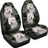Cute West Highland White Terrier Print Car Seat Covers- Free Shipping