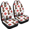 Burmese Cat With Red Paws Print Car Seat Covers-Free Shipping