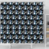 Poodle Dog Pattern Print Shower Curtains-Free Shipping