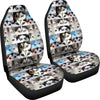 Siberian Husky Eyes Print Car Seat Covers-Free Shipping