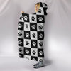 Paws Print Hooded Blanket-Free Shipping