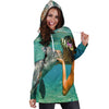 Dolphin Lovers Women's Hoodie Dress