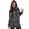 Snow Dog Womens Hoodie Dress