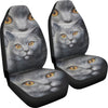Russian Blue Cat Print Car Seat Covers-Free Shipping