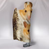 Lovely Golden Hamster Print Hooded Blanket-Free Shipping